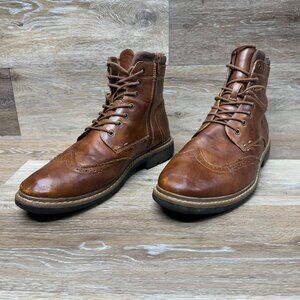 SOHO Cobbler Evan Wing Tip Ankle Dress Boots Men's Size 11